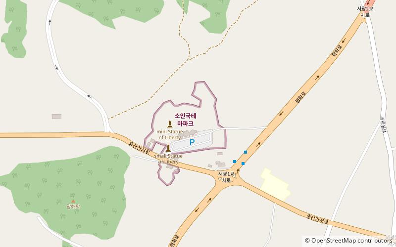 Soingook Miniature Theme Park location map
