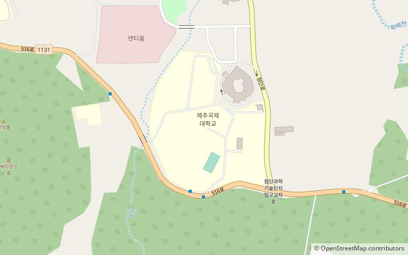 jeju international university czedzu location map