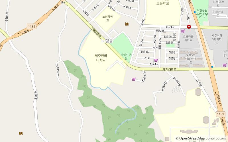 cheju halla university jeju location map