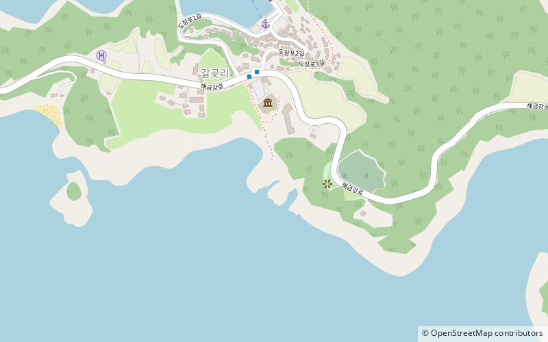 sinseondae lookout geoje location map