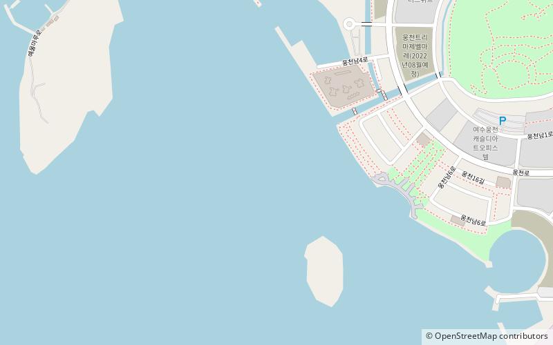 port of yeosu location map