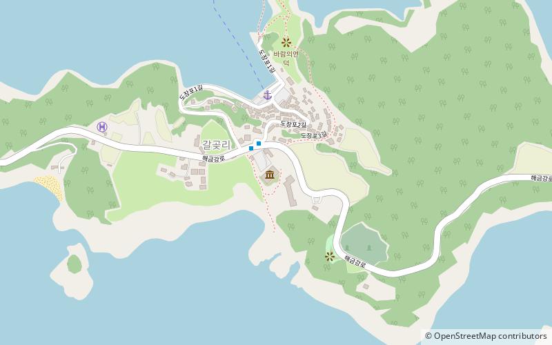 haegeumgang theme museum isla geoje location map