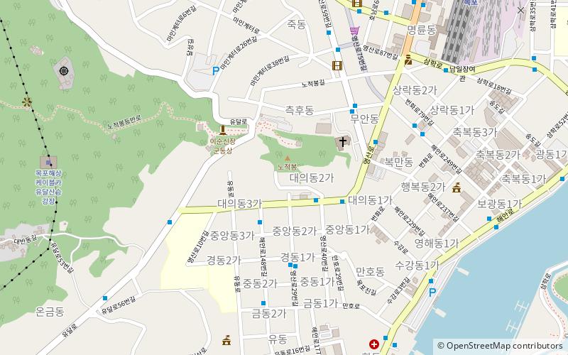 bakhwaseongmunhak memorial hall mokpo location map