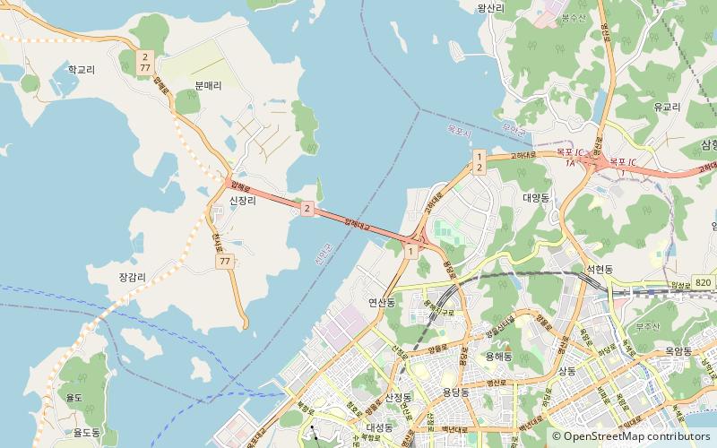 Aphae Bridge location map