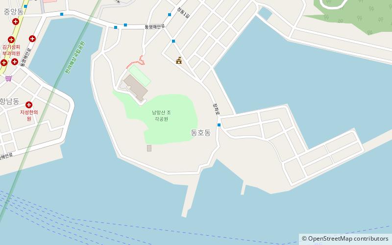 nammangsan art park tongyeong location map