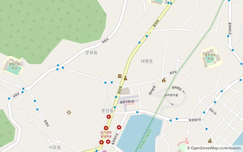 tongyeongsi local history museum location map