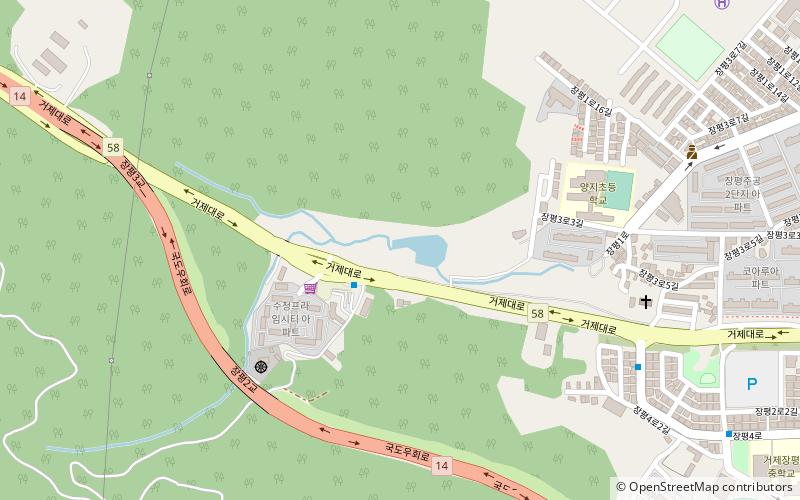 jangpyeong dong geoje location map