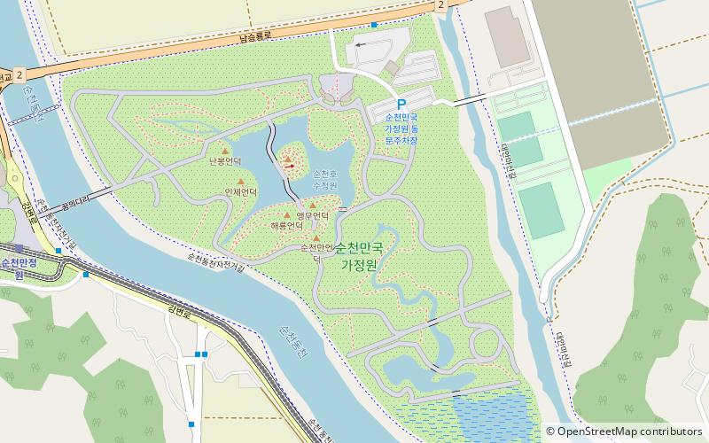 Suncheon Bay National Garden location map