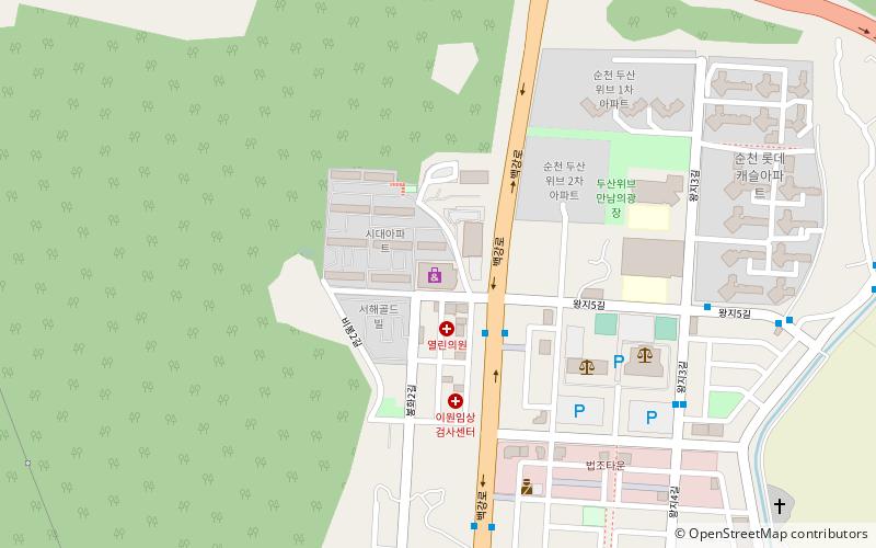 NCbaeghwajeom suncheonjeom location map