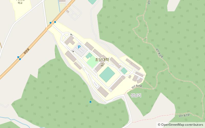 Chodang-Universität location map