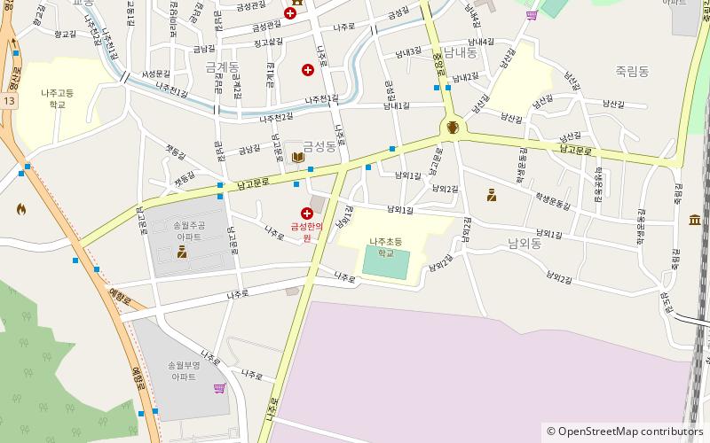 Naju location map