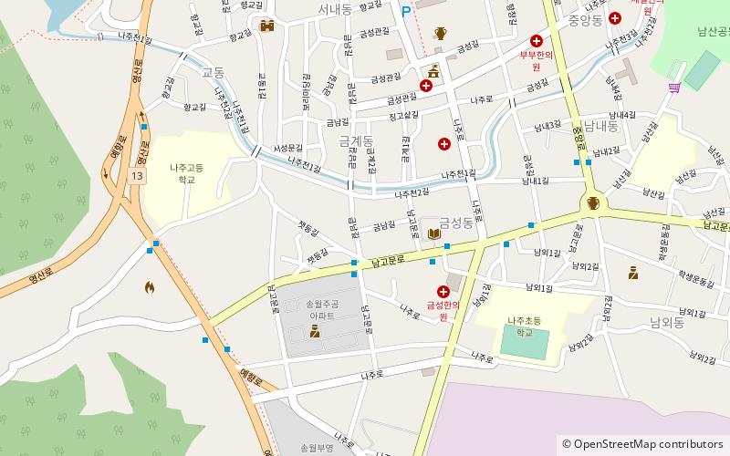 folk village naju location map
