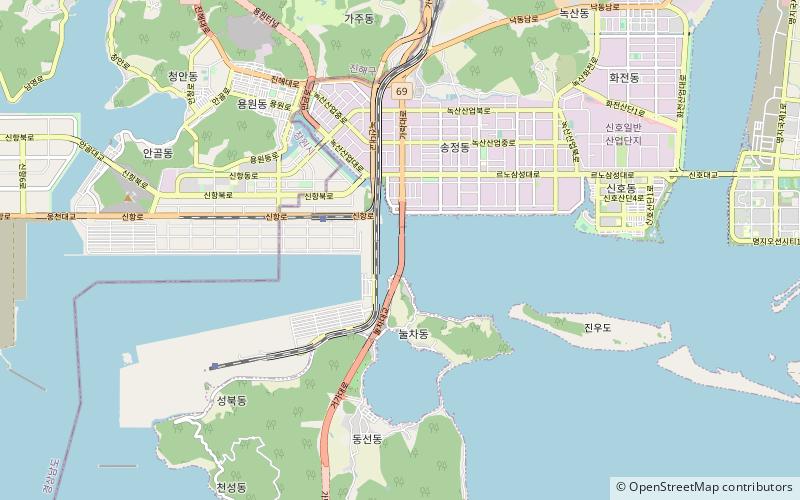 Gadeok Bridge location map