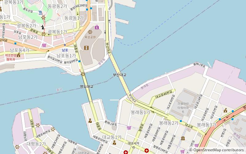 Busan Bridge location map