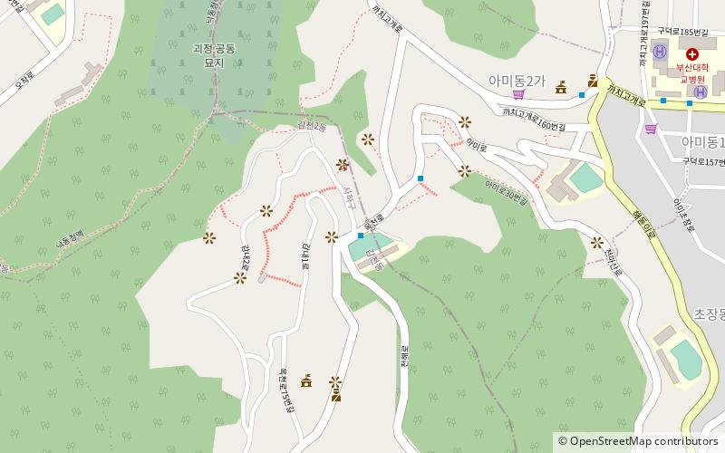Gamcheon Culture Village location map