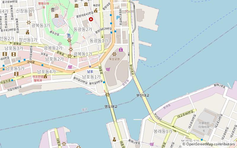 Busan Lotte Town Tower location map