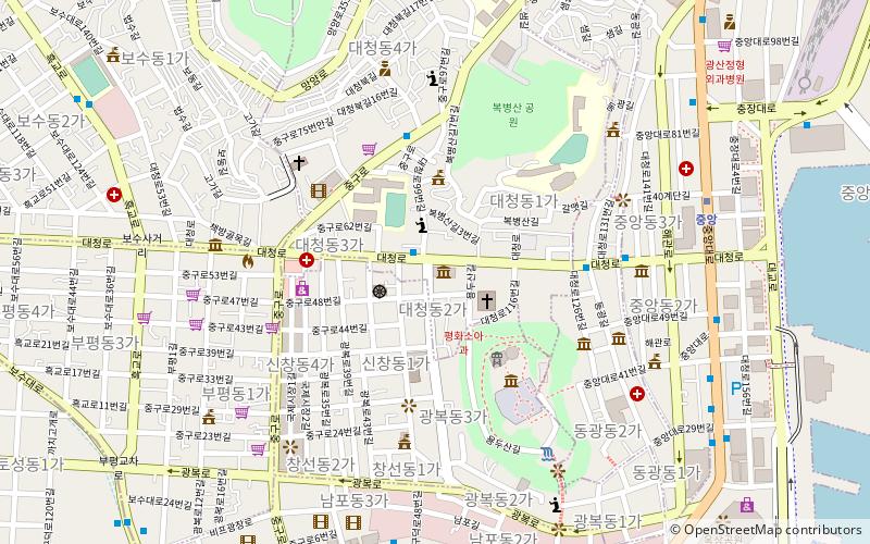 Busan Modern History Museum location map