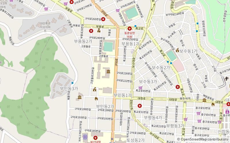 donga university museum busan location map