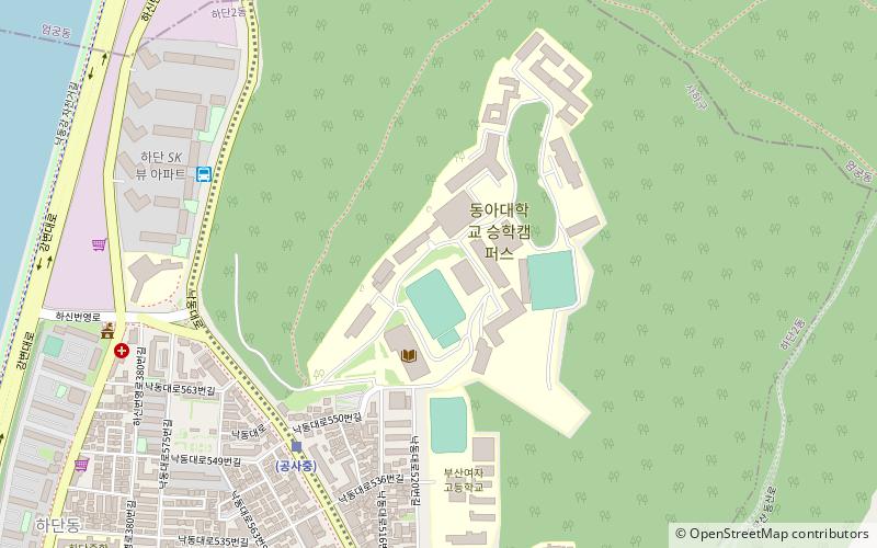 Université Dong-A location map