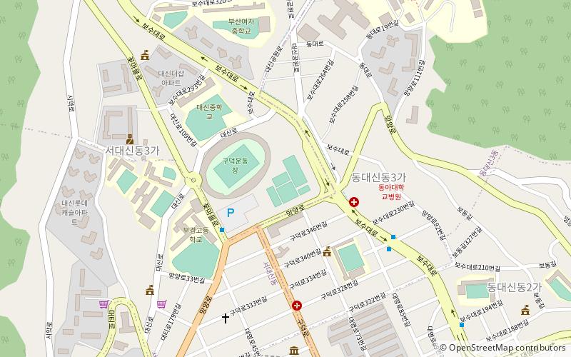 Busan-Gudeok-Stadion location map