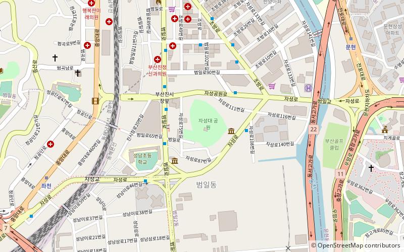 Busanjinjiseong location map