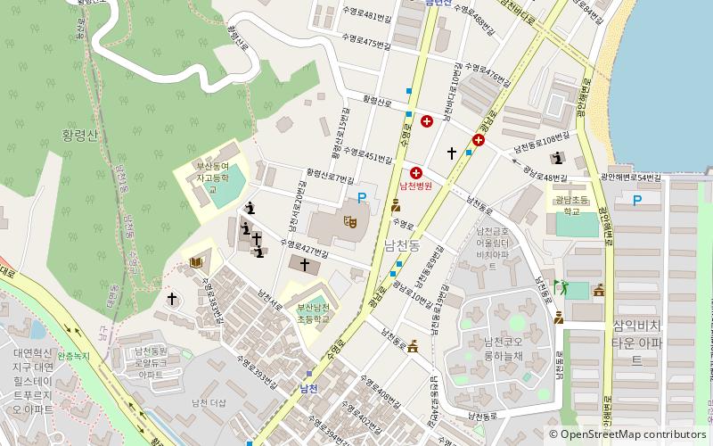 kbs busan hall location map