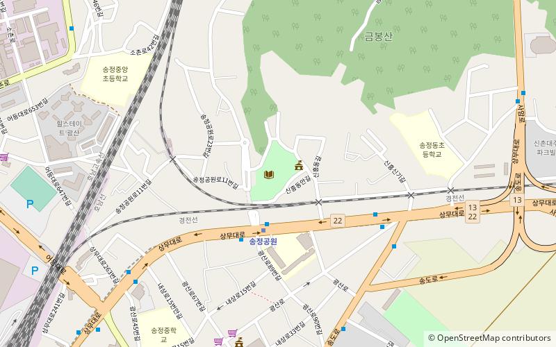 songjeong gong won gwangju location map