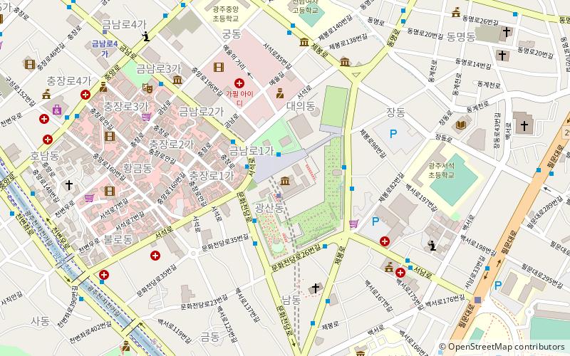 gu jeonlanamdocheong gwangju location map