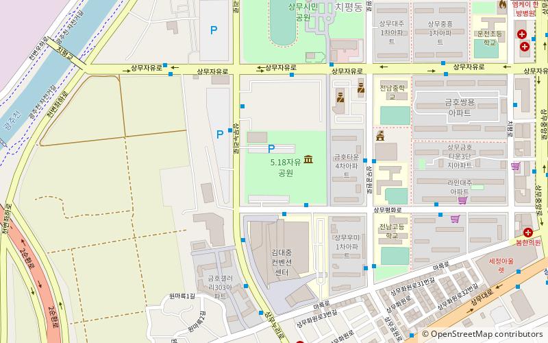 518jayugong won gwangju location map