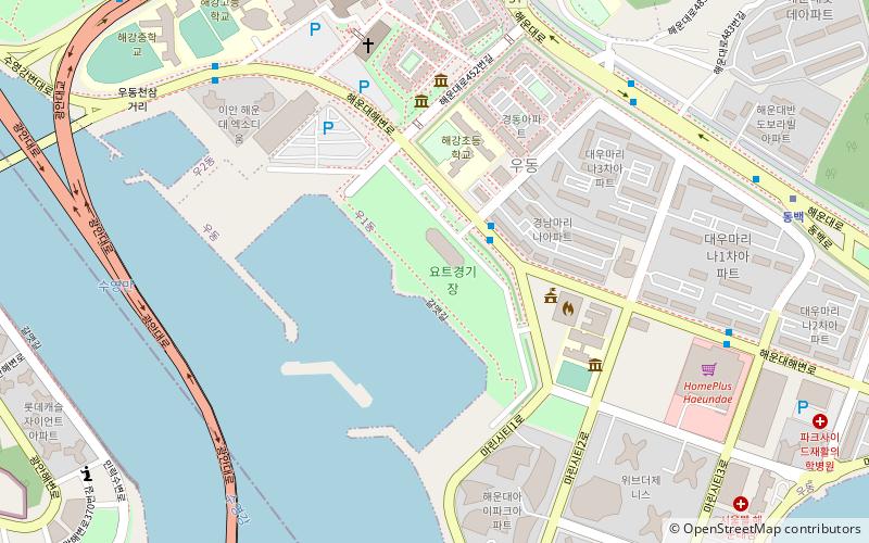 Busan Yachting Center location map