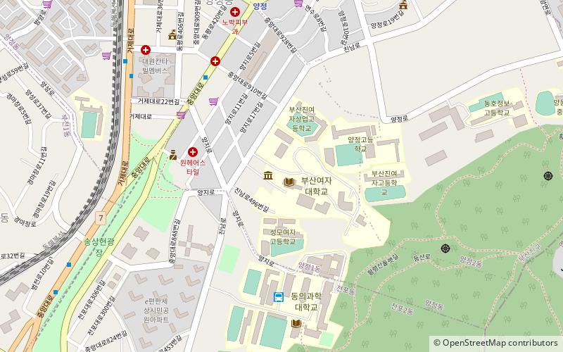 cyber jeontong dado museum busan location map