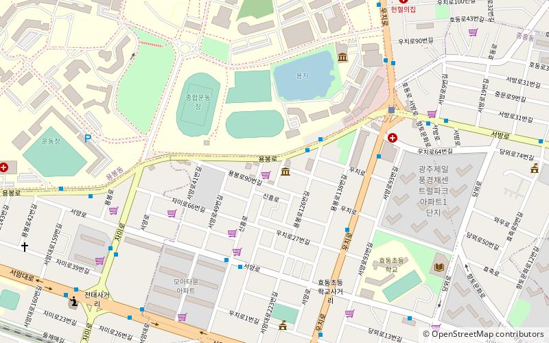 korea miyong museum gwangju location map