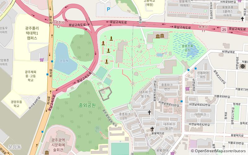 gwangju museum of art location map