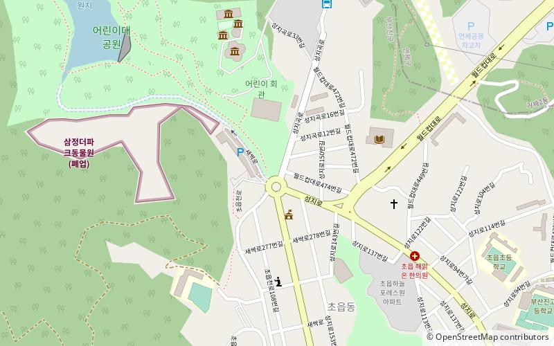 childrens grand park busan location map