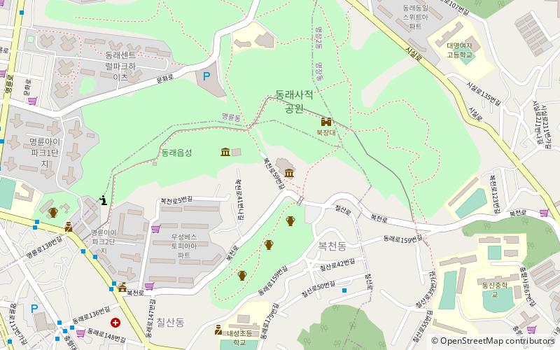 Bokcheon Museum location map
