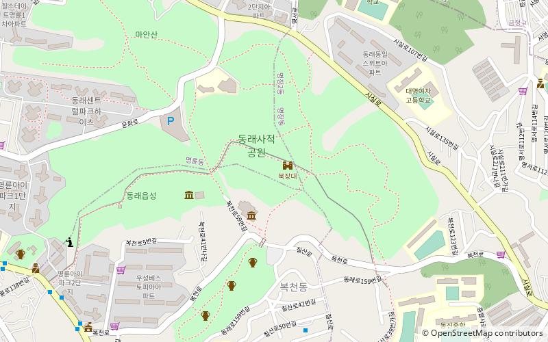 Dongnaeeupseong location map