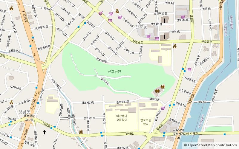 sanhogong won changwon location map