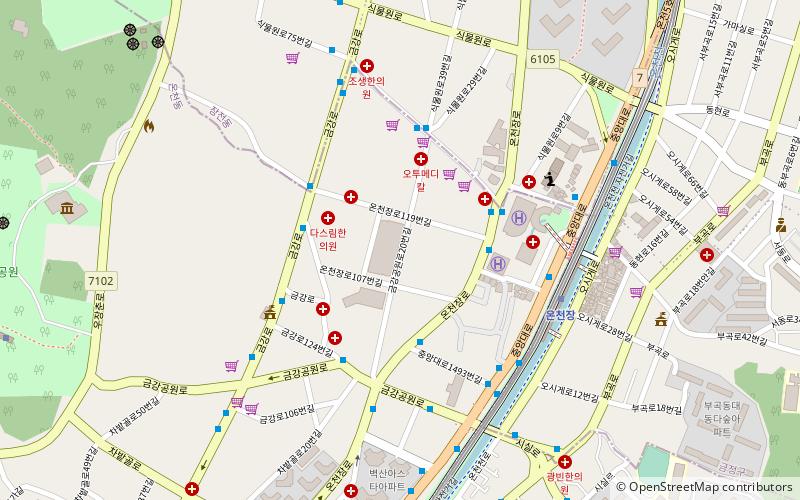 Heosimcheong Spa location map