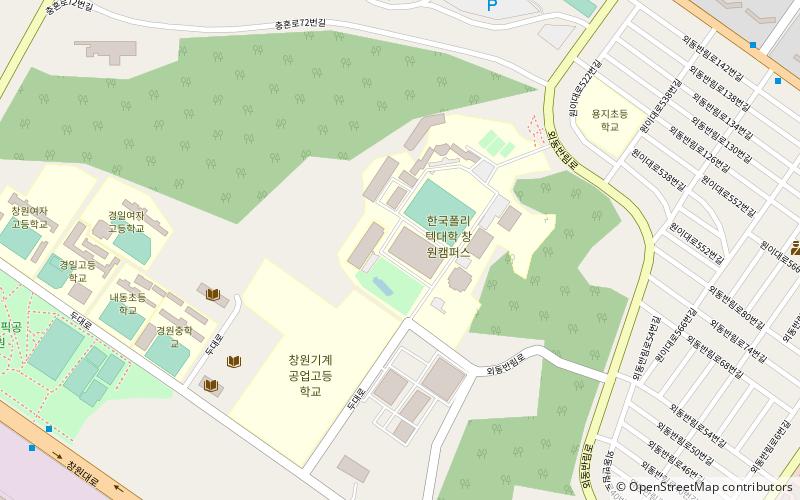 korea polytechnic vii changwon location map