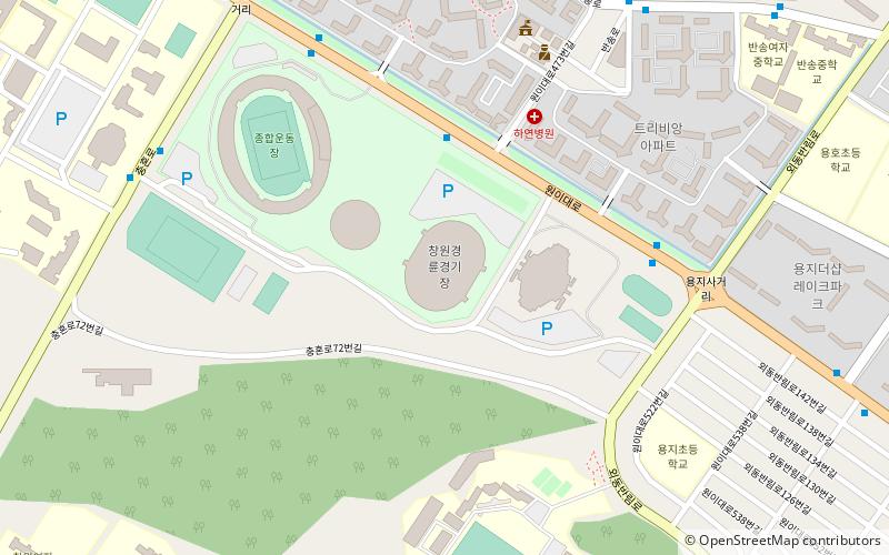 changwon velodrome location map