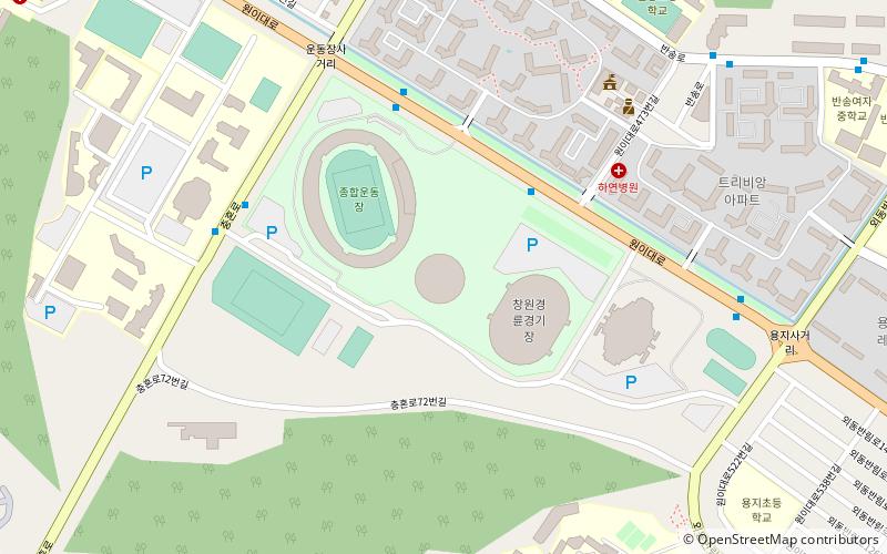 changwon gymnasium location map