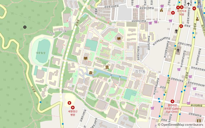 Universidad Nacional de Pusan location map