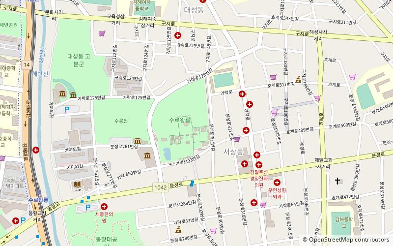 tomb of queen heo hwangok gimhae location map