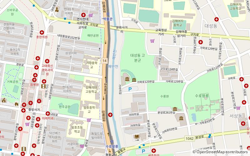 daeseongdong gobunbagmulgwan gimhae location map