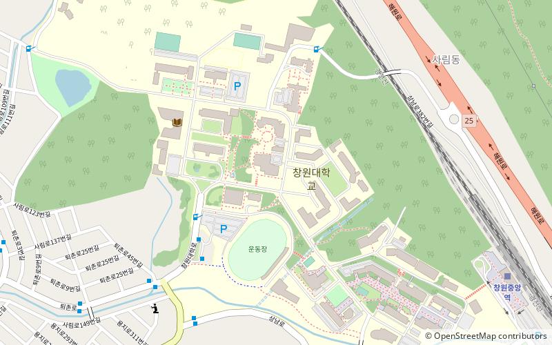 universite nationale de changwon location map