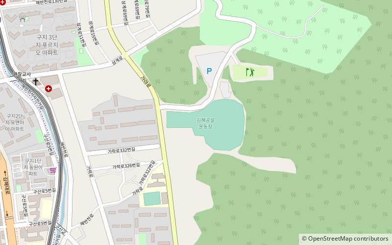 gimhae stadium location map