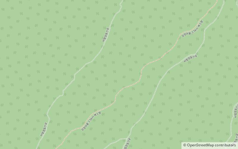 samjeongma eul 3 5km byeogsolyeong jirisan national park location map