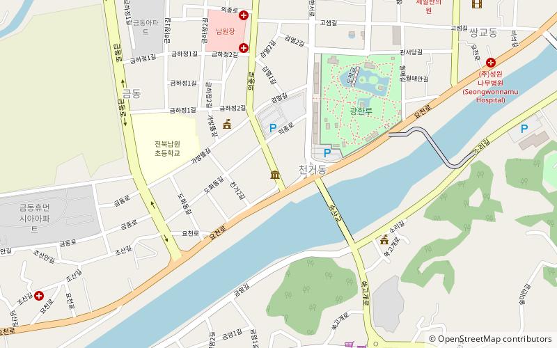 jeollabukdoteuksanpum exhibition hall namwon location map