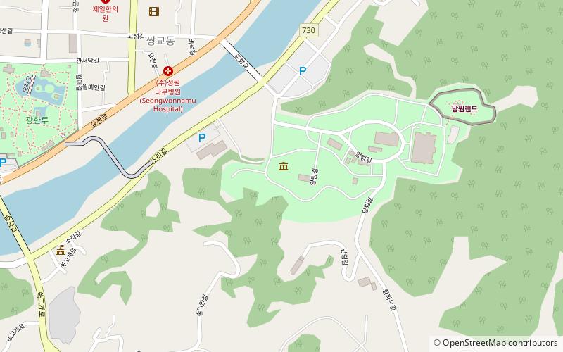 Namwon Local Museum location map