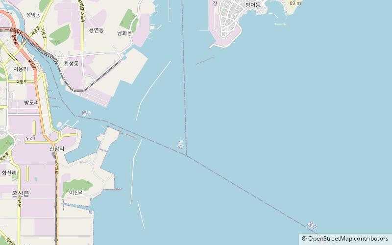 port of ulsan location map